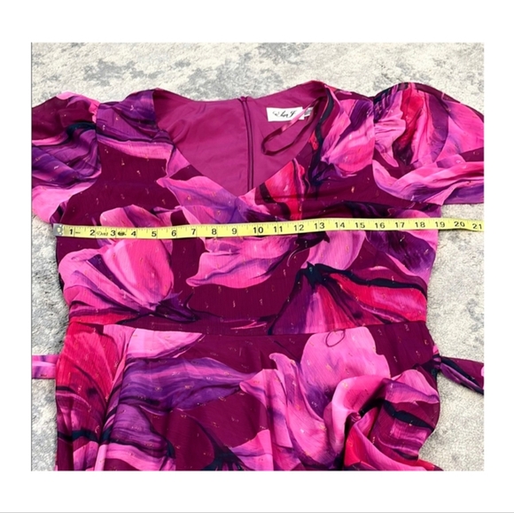 Eliza J. 💕NEW Gorgeous High Low Chiffon Dress💕Size 12 - Picture 6 of 9